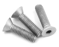 175RC Tekin Spec-R Aluminm Motor Timing Clamp Screws (Silver)