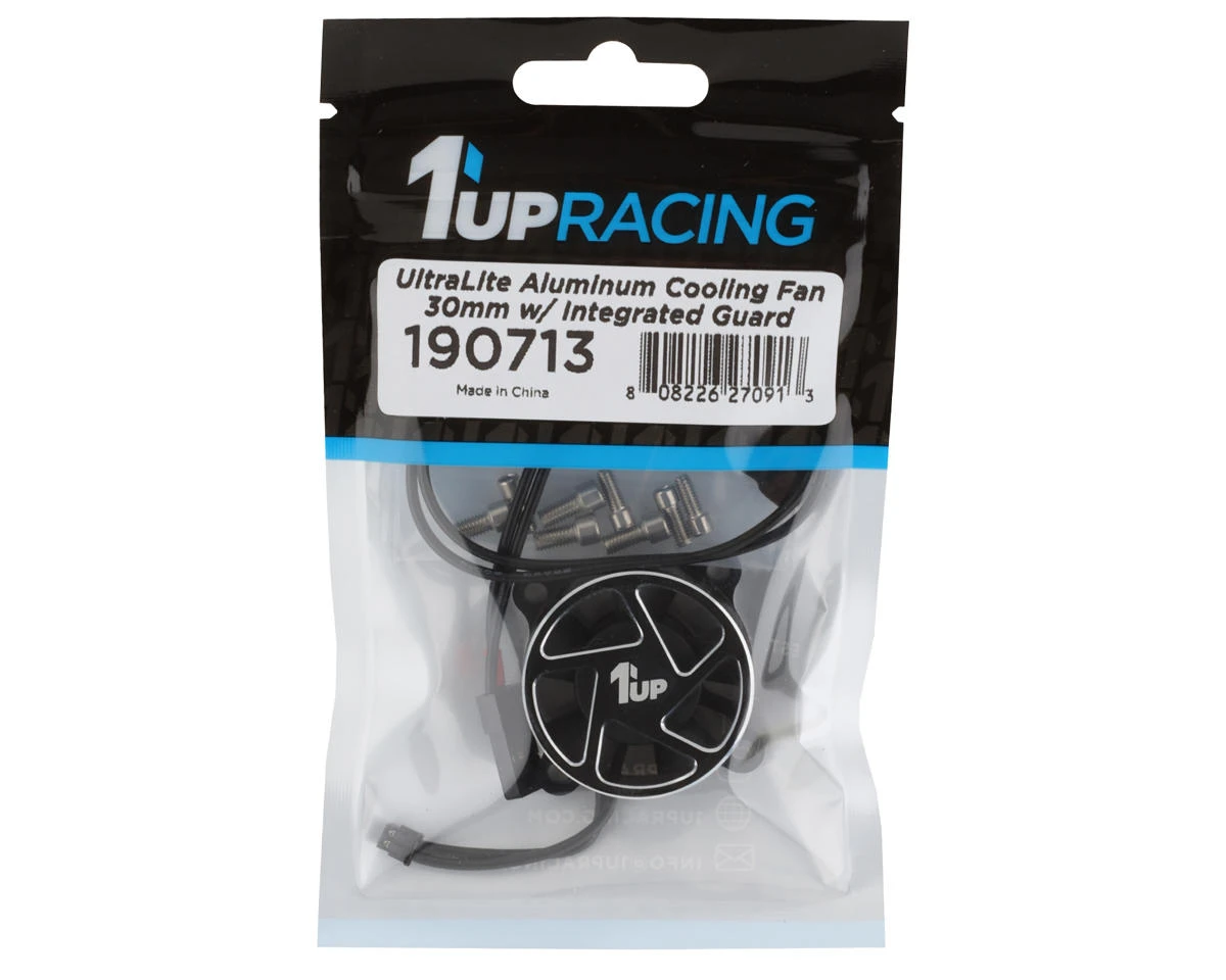 1UP Racing LtraLite 30mm High-Speed Fan Cooling W/Aluminum Mount (Black) 3 1UP Racing LtraLite 30mm High-Speed Fan Cooling W/Aluminum Mount (Black) - Image 3