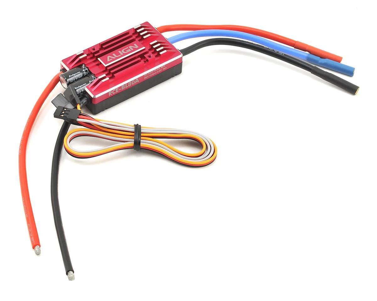 ALIGN RCE-BL80A Brushless ESC 1 ALIGN RCE-BL80A Brushless ESC