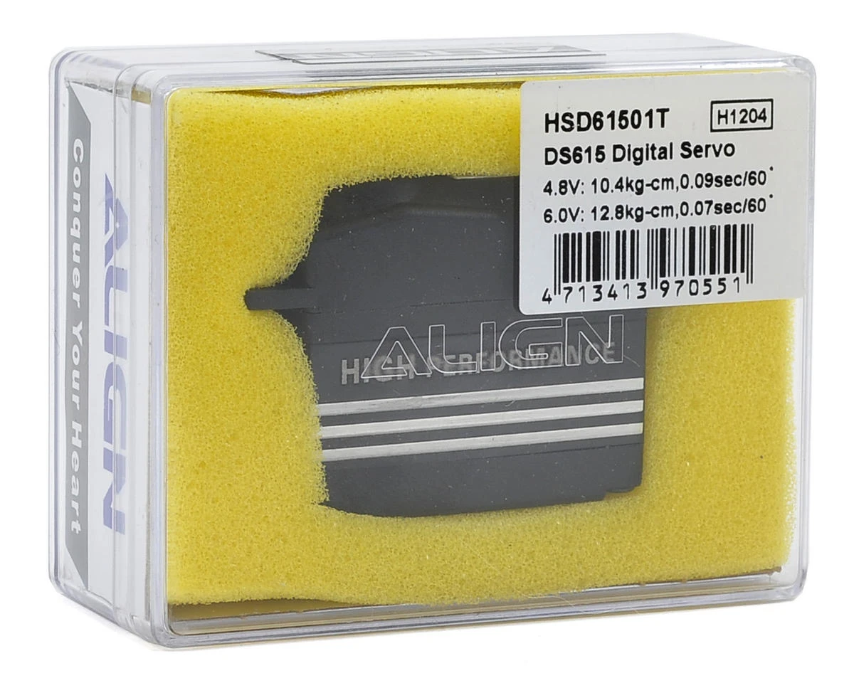 ALIGN DS615 Digital High Torque Coreless Metal Gear Servo 3 ALIGN DS615 Digital High Torque Coreless Metal Gear Servo - Image 3