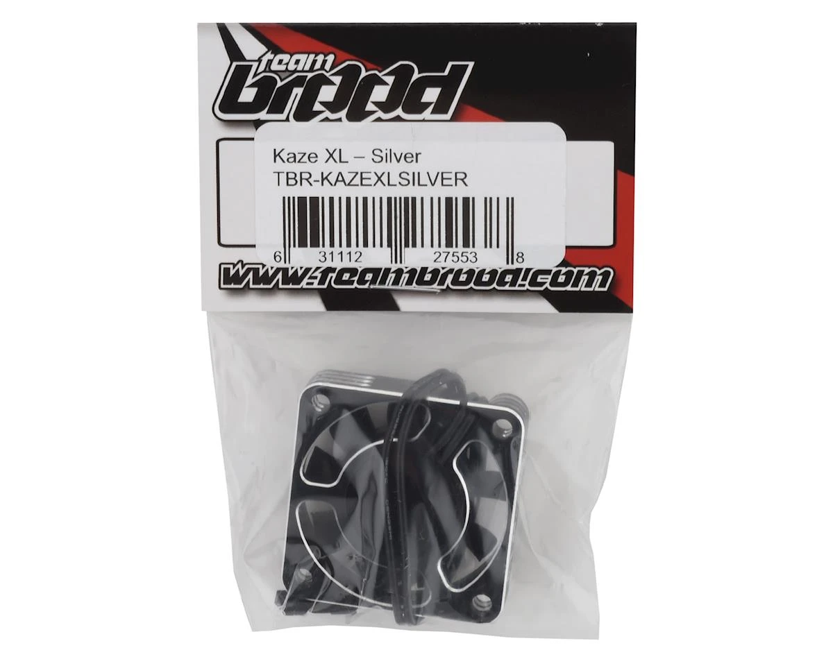 Team Brood Kaze XL Aluminum 40mm HV High Speed Cooling Fan (Silver) 2 Team Brood Kaze XL Aluminum 40mm HV High Speed Cooling Fan (Silver) - Image 2