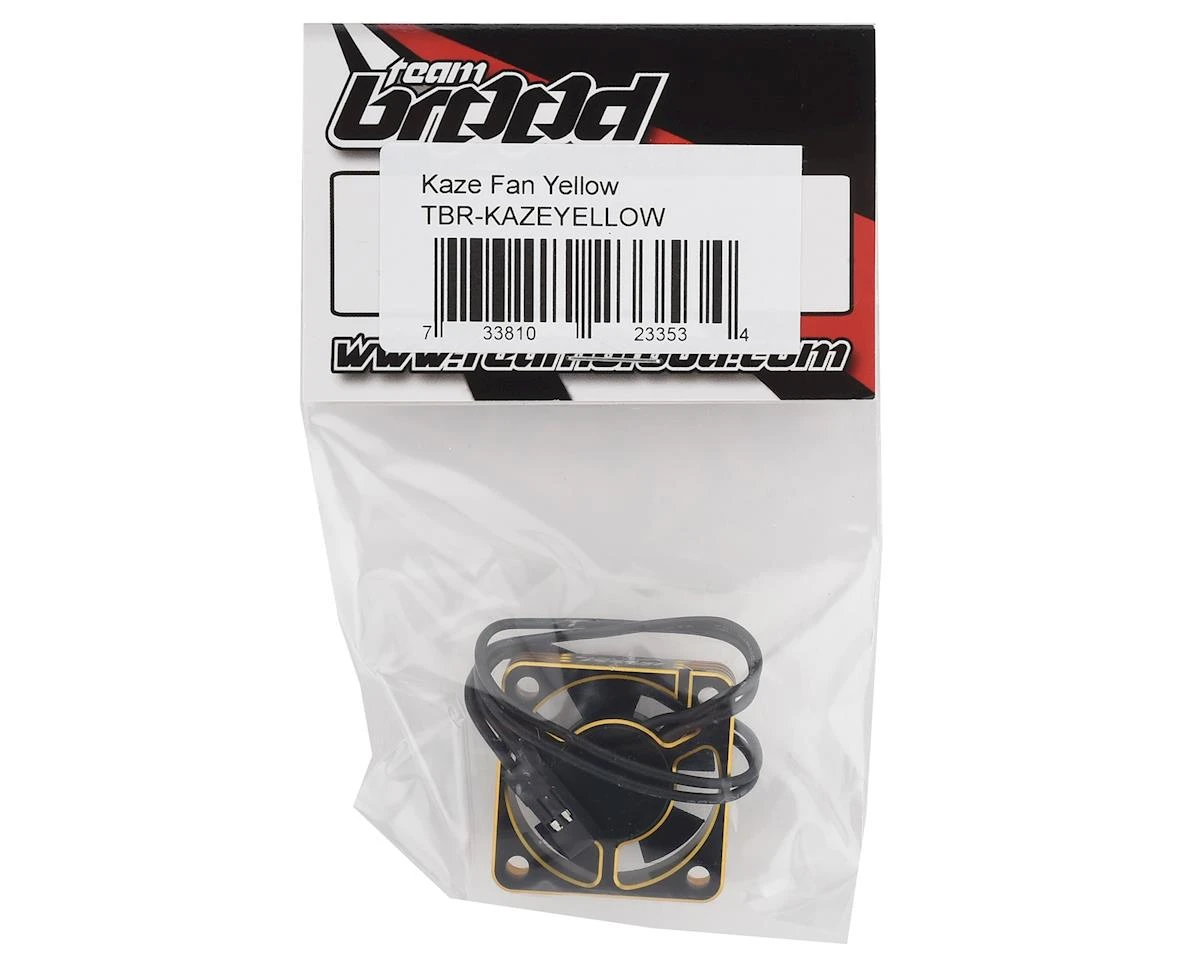 Team Brood Kaze Aluminum HV High Speed Cooling Fan (Yellow) (30x30x10mm) 2 Team Brood Kaze Aluminum HV High Speed Cooling Fan (Yellow) (30x30x10mm) - Image 2