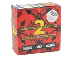 Castle Creations Mamba Monster 2 Waterproof 1/8 Scale Brushless Combo (2650Kv) W/1512 Sensored Motor -Furitek shop cse010 0108 04 3