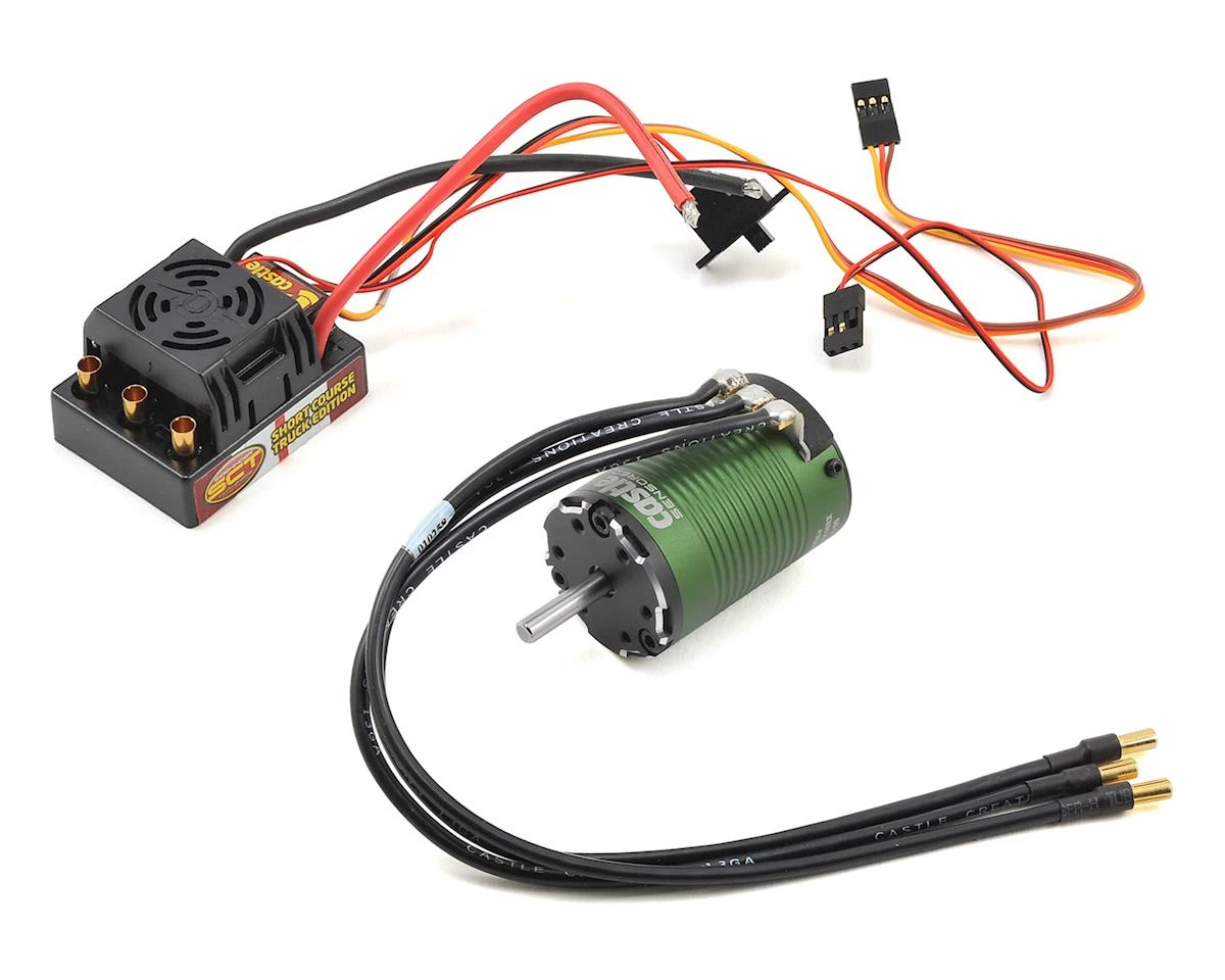 Castle Creations Sidewinder SCT WP ESC Combo W/Sensored 1410 Motor (3800kV) (5mm Shaft) 1 Castle Creations Sidewinder SCT WP ESC Combo W/Sensored 1410 Motor (3800kV) (5mm Shaft)
