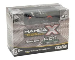 Castle Creations Mamba X 1/10 Brushless Combo W/1406 Sensored Motor (5700Kv) -Furitek shop cse010 0155 02 3