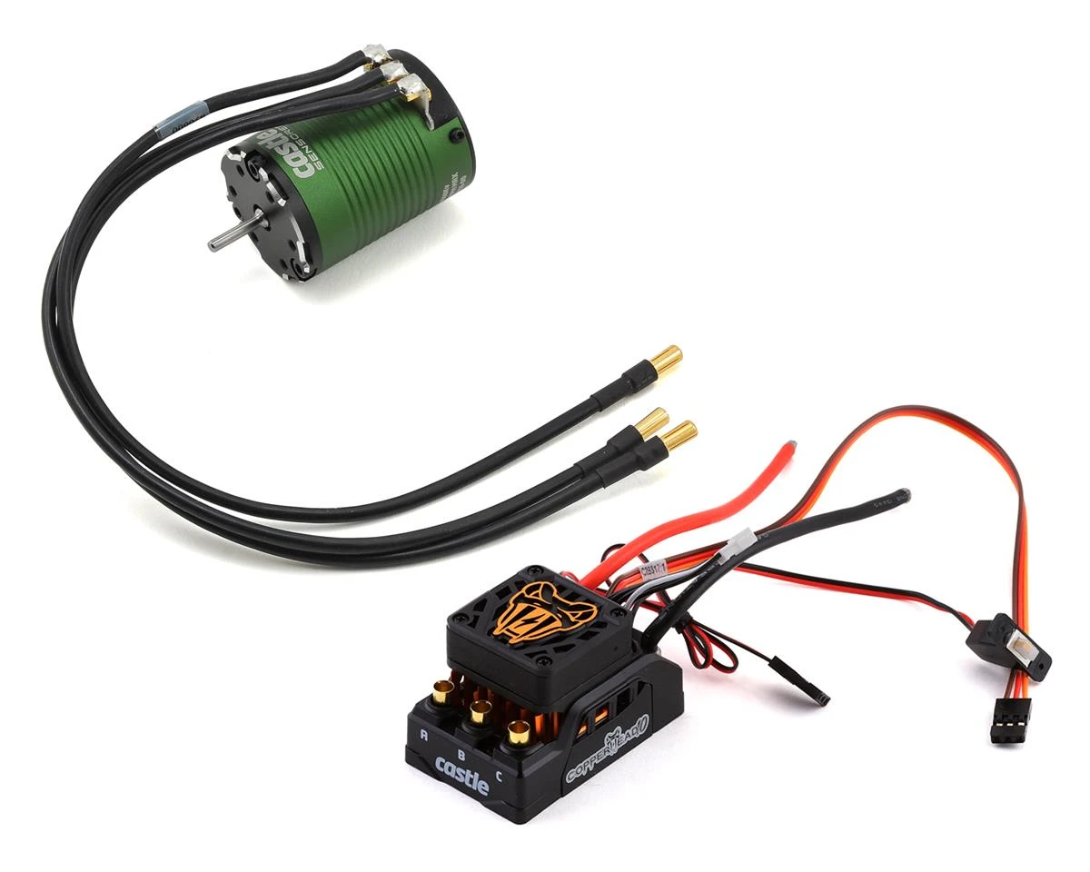 Castle Creations Pperhead 10 Waterproof 1/10 Sensored Combo W/1406 (4600Kv) (Basher Edition) 1 Castle Creations Pperhead 10 Waterproof 1/10 Sensored Combo W/1406 (4600Kv) (Basher Edition)