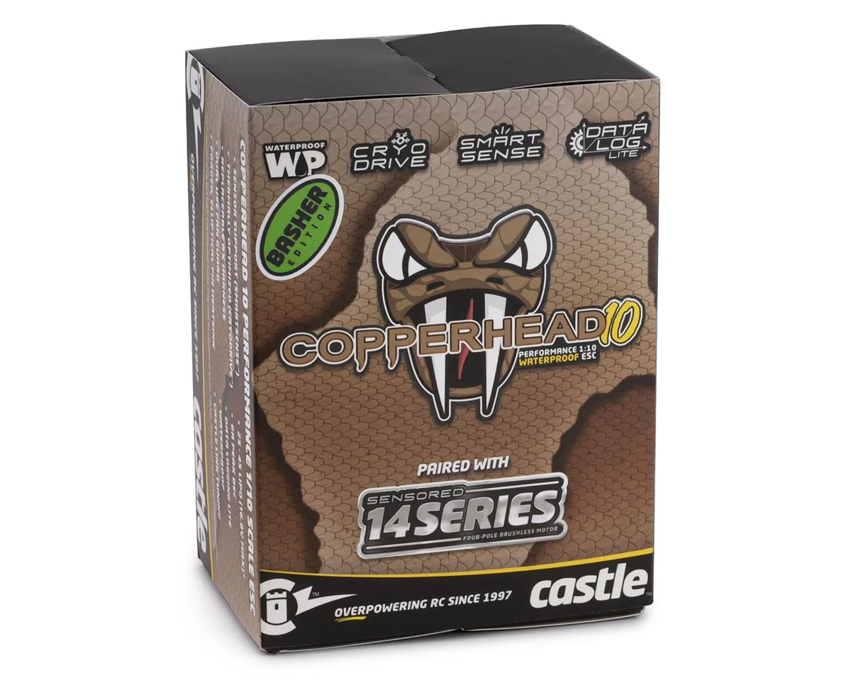 Castle Creations Pperhead 10 Waterproof 1/10 Sensored Combo W/1406 (4600Kv) (Basher Edition) 4 Castle Creations Pperhead 10 Waterproof 1/10 Sensored Combo W/1406 (4600Kv) (Basher Edition) - Image 4
