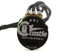 Castle Creations Mamba Micro X2 Waterproof 1/14th Scale Sensored Brushless Combo (8450Kv) -Furitek shop cse010 0171 07 2