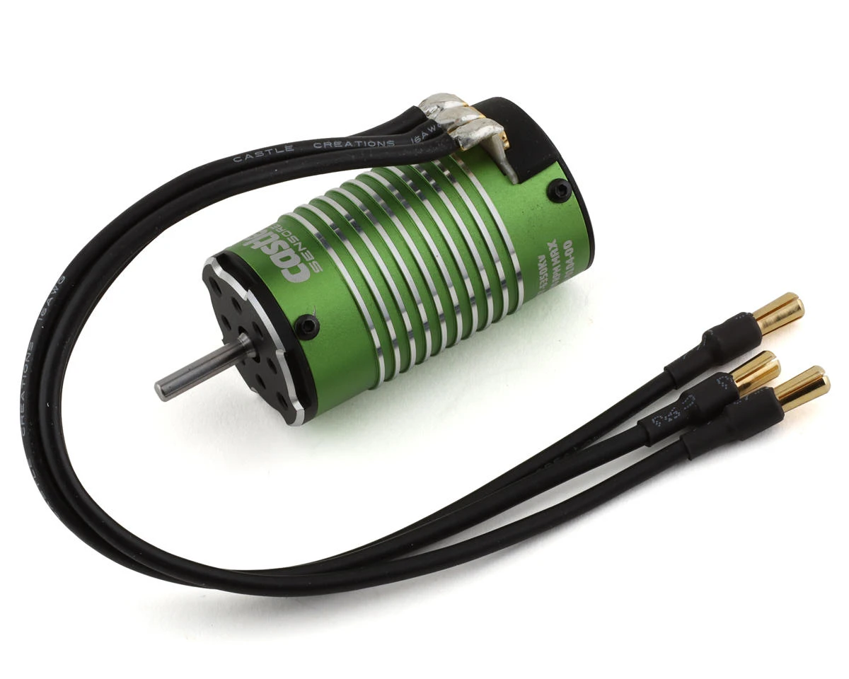 Castle Creations 1007 4-Pole 1/14 Sensored Brushless Motor (6350KV) 1 Castle Creations 1007 4-Pole 1/14 Sensored Brushless Motor (6350KV)