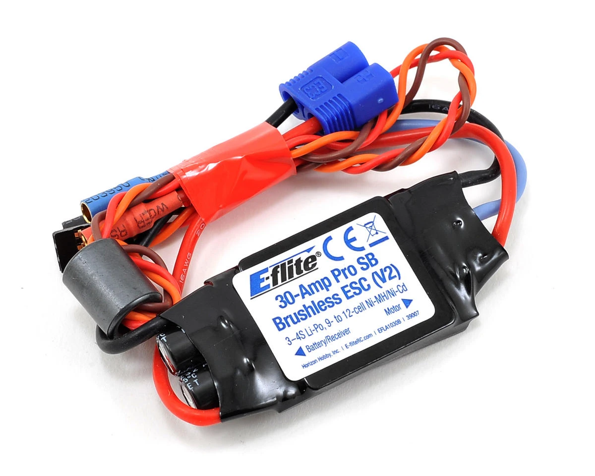 E-Flite 30-Amp Pro Switch-Mode BEC Brushless ESC (V2) 1 E-Flite 30-Amp Pro Switch-Mode BEC Brushless ESC (V2)