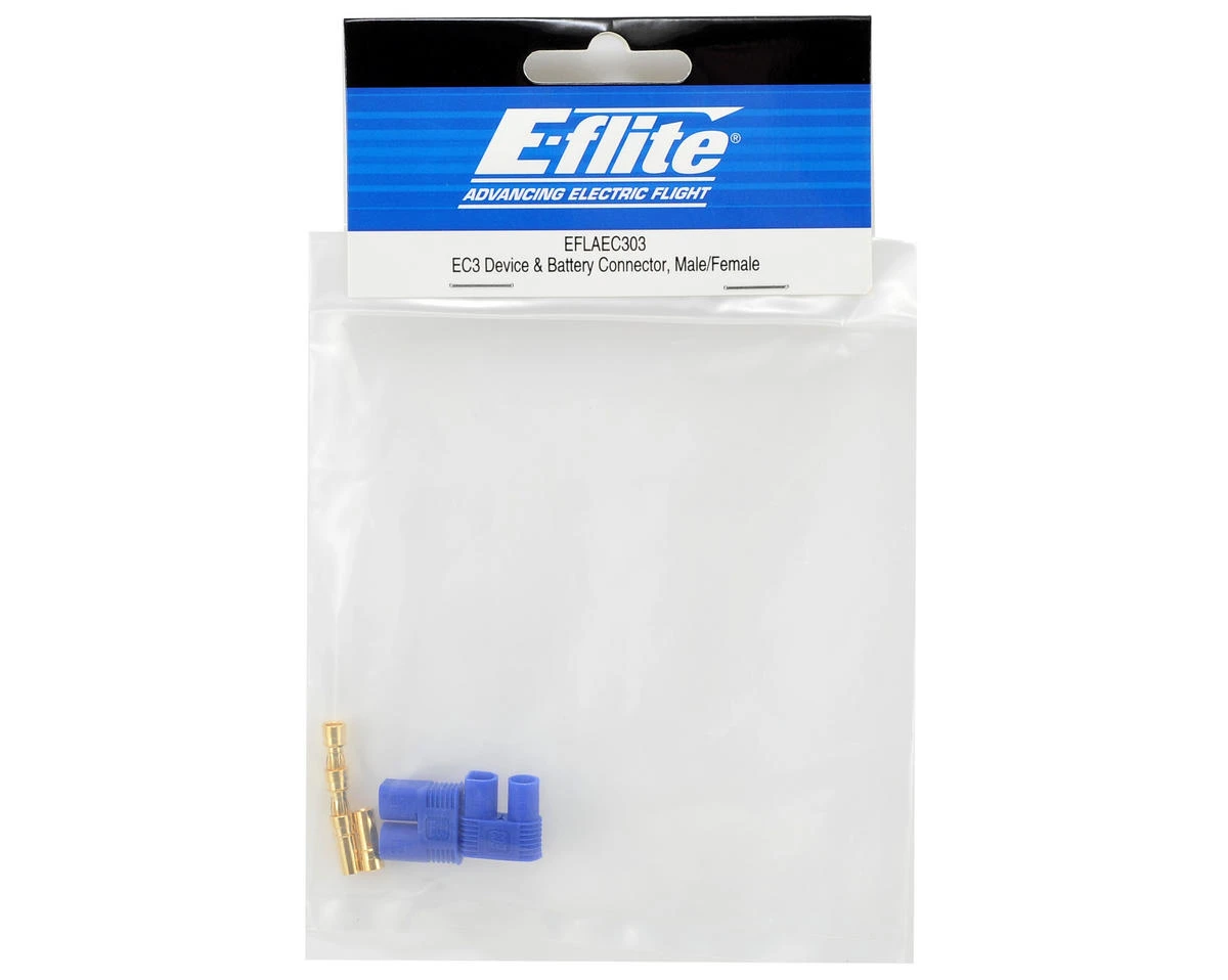 E-Flite EC3 Male/Female Connector 2 E-Flite EC3 Male/Female Connector - Image 2