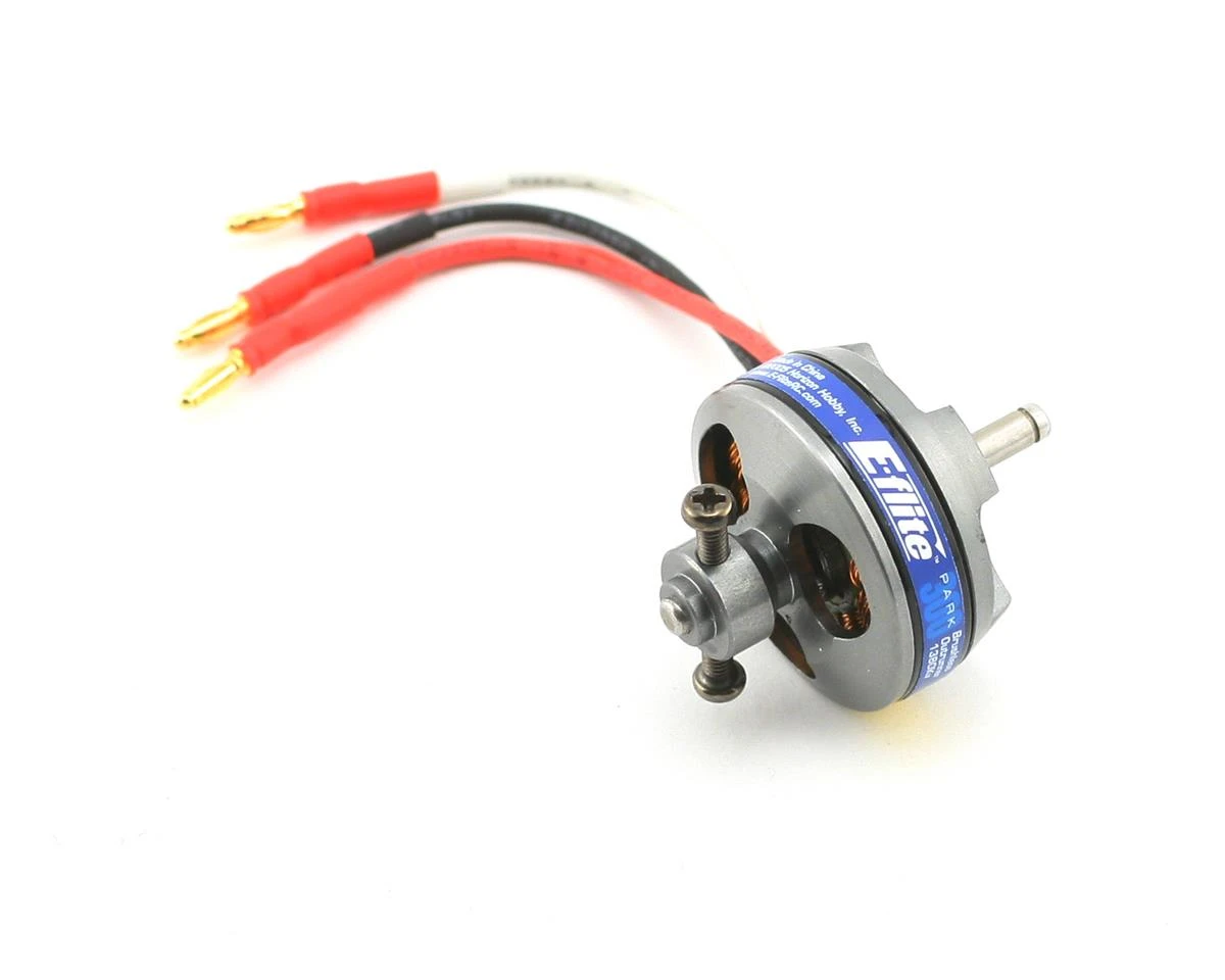 E-Flite Park 300 Brushless Outrunner Motor, 1380Kv: 2mm Bullet 1 E-Flite Park 300 Brushless Outrunner Motor, 1380Kv: 2mm Bullet
