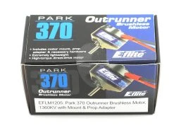 E-Flite Park 370 Brushless Outrunner Motor, 1360Kv: 3.5mm Bullet 5 E-Flite Park 370 Brushless Outrunner Motor, 1360Kv: 3.5mm Bullet -Furitek shop eflm1205 2