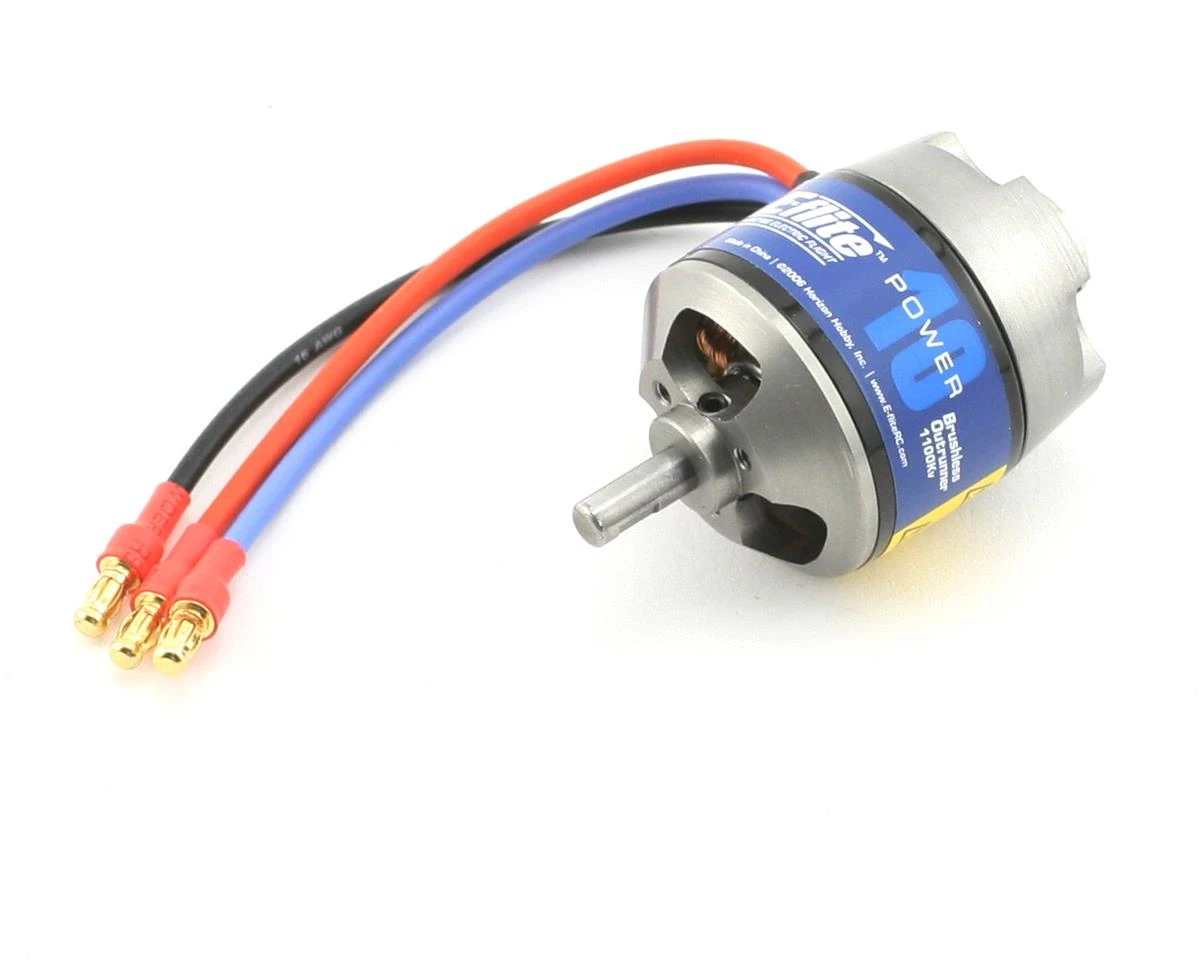E-Flite Power 10 Brushless Outrunner Motor (1100Kv) (3.5mm Bullet) 1 E-Flite Power 10 Brushless Outrunner Motor (1100Kv) (3.5mm Bullet)