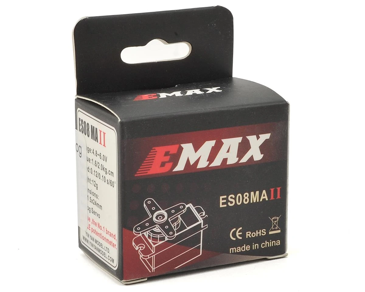 Emax ES08MAII 12g Analog Metal Gear Servo 3 Emax ES08MAII 12g Analog Metal Gear Servo - Image 3