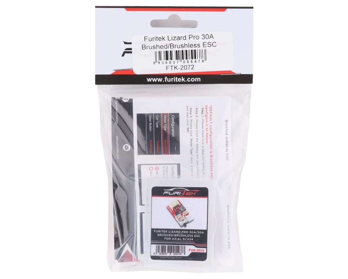 Furitek Lizard Pro 30A Brushed/Brushless ESC 3 Furitek Lizard Pro 30A Brushed/Brushless ESC - Image 3