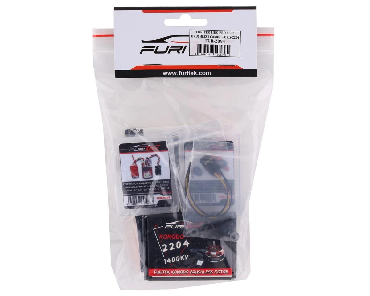 Furitek SCX24 Liko Pro Plus Brushless Combo 2 Furitek SCX24 Liko Pro Plus Brushless Combo - Image 2