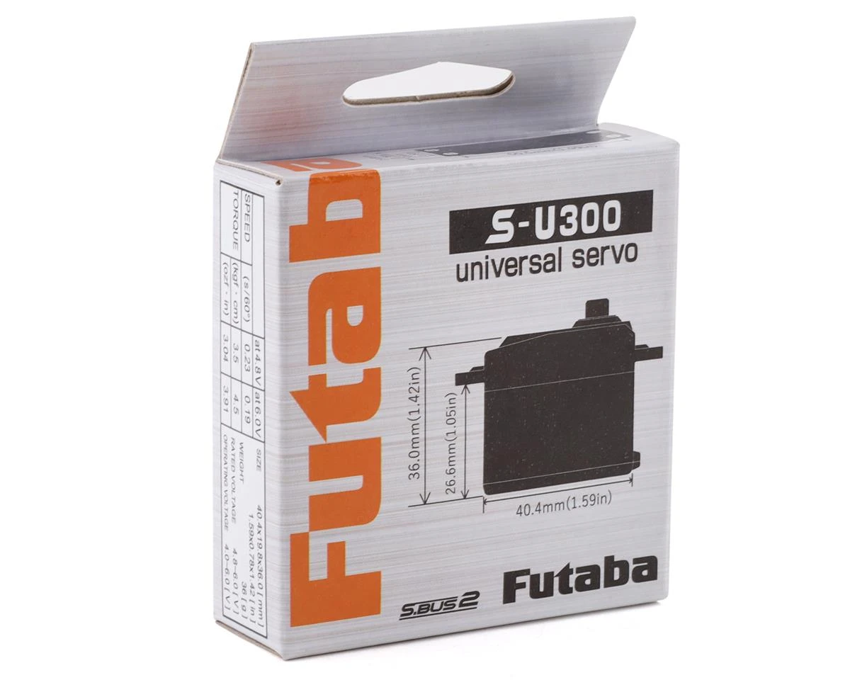 FUTABA S-U300 Digital Standard Airplane Servo 3 FUTABA S-U300 Digital Standard Airplane Servo - Image 3