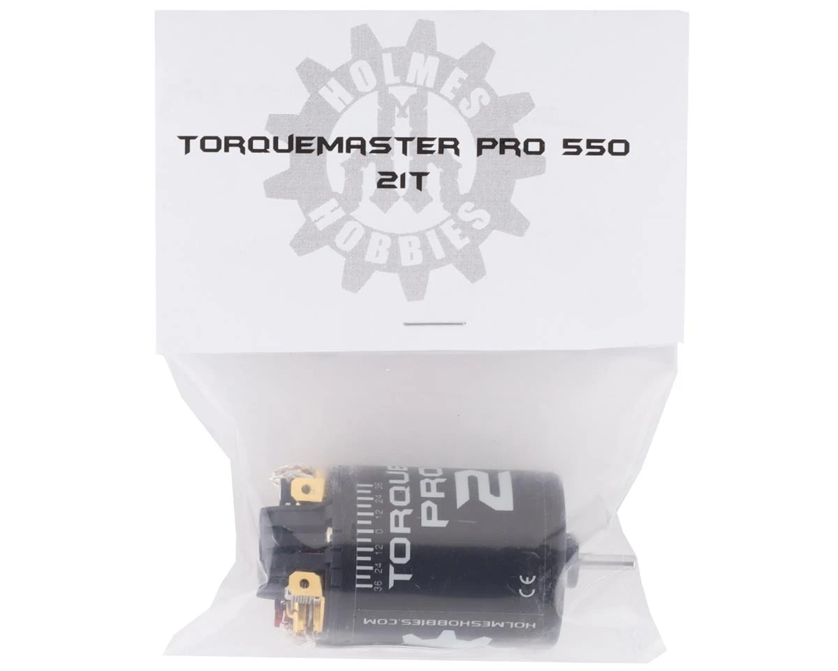 Holmes Hobbies TorqueMaster Pro 550 Brushed Electric Motor (21T) 2 Holmes Hobbies TorqueMaster Pro 550 Brushed Electric Motor (21T) - Image 2