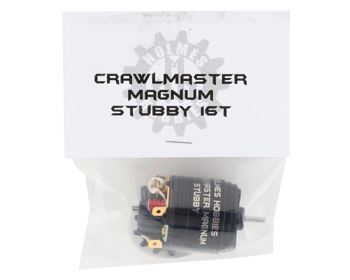 Holmes Hobbies CrawlMaster Magnum Stubby Brushed Electric Motor (16T) 3 Holmes Hobbies CrawlMaster Magnum Stubby Brushed Electric Motor (16T) - Image 3