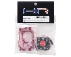 Hot Racing Clip-On Two-Piece Motor Heat Sink W/Fan (Red) -Furitek shop hramh550te02 2