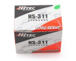 Hitec HS-311 Economical Standard Analog Servo -Furitek shop hrc31311s 2