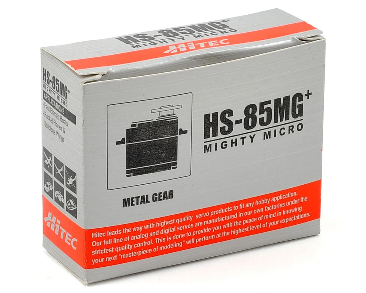Hitec HS-85MG Mighty Micro Metal Gear Ball Bearing Servo 3 Hitec HS-85MG Mighty Micro Metal Gear Ball Bearing Servo - Image 3