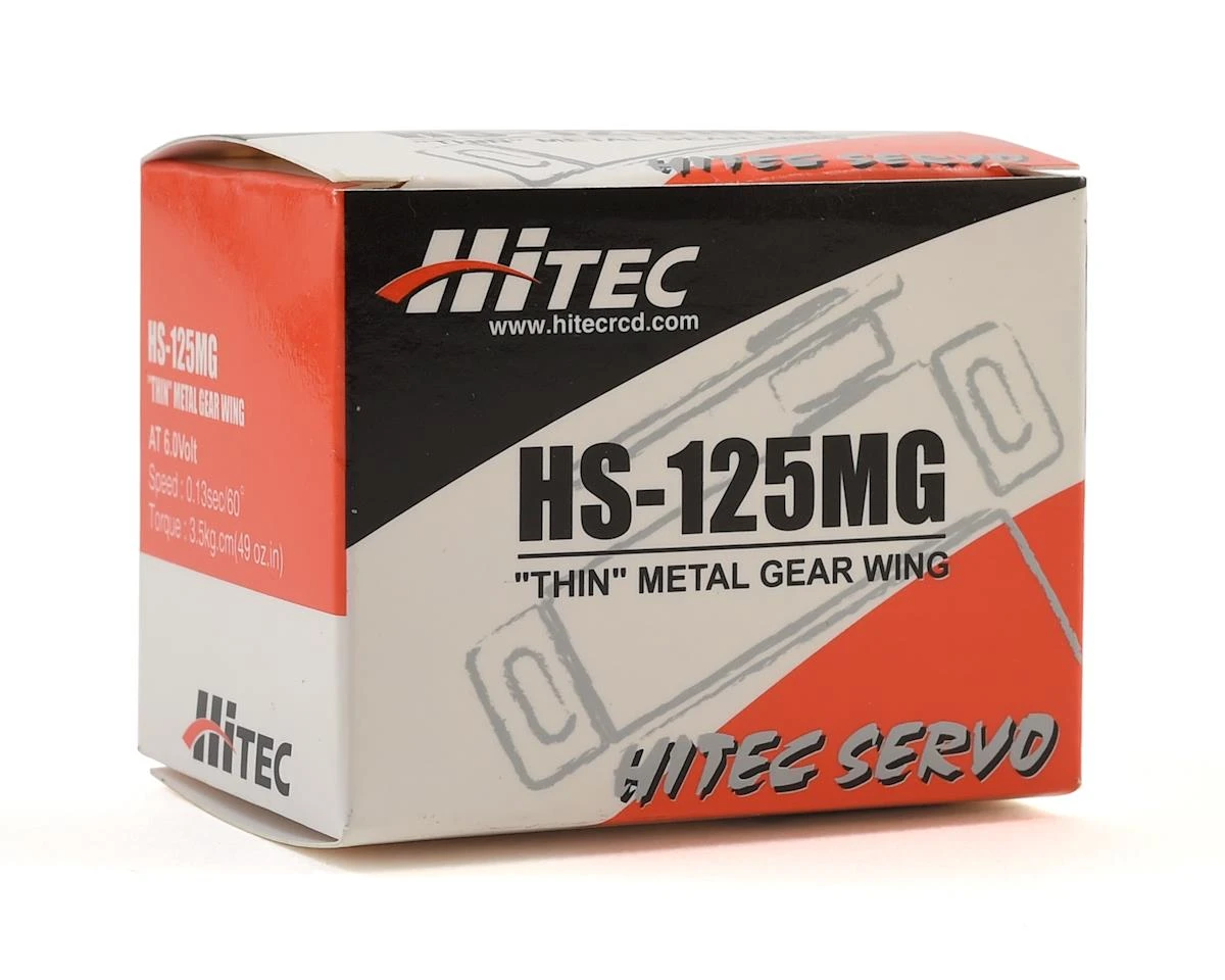 Hitec HS-125MG Metal Gear Wing Servo 3 Hitec HS-125MG Metal Gear Wing Servo - Image 3