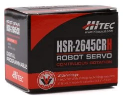 Hitec HSR-2645CR Wide Volt Digital Continuous Rotation -Furitek shop hrc32645h 2
