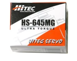 Hitec HS-645MG High Torque Metal Gear Servo S/JR/Z -Furitek shop hrc32645s 2