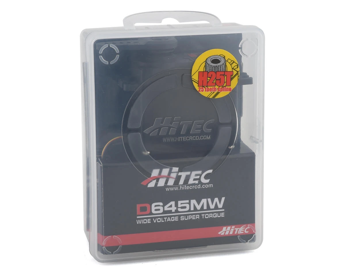 Hitec D645MW High Torque Metal Gear Servo (High Voltage) 3 Hitec D645MW High Torque Metal Gear Servo (High Voltage) - Image 3