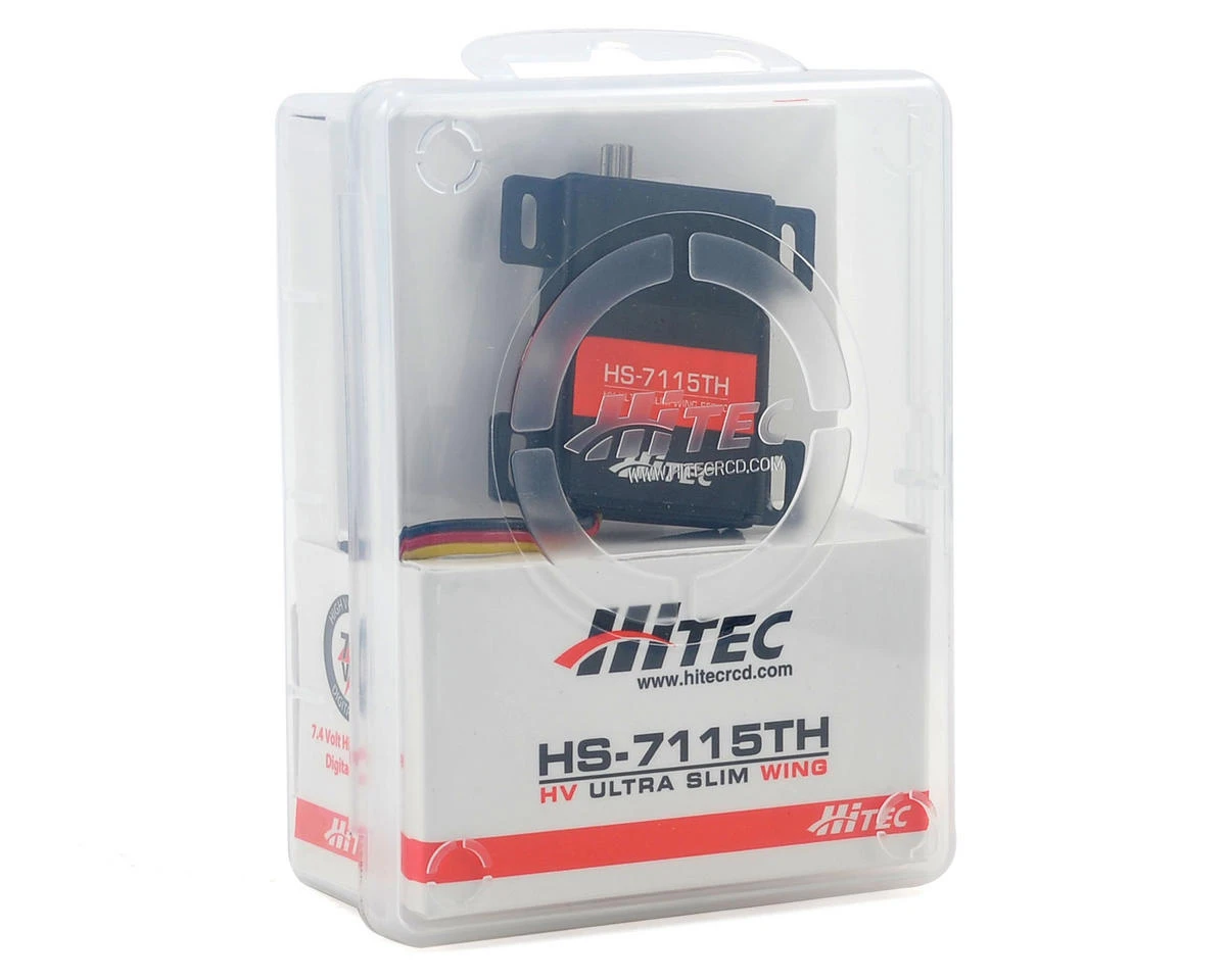 Hitec HS-7115TH Ultra Premium High-Voltage Titanium Gear Slim Wing Servo 3 Hitec HS-7115TH Ultra Premium High-Voltage Titanium Gear Slim Wing Servo - Image 3