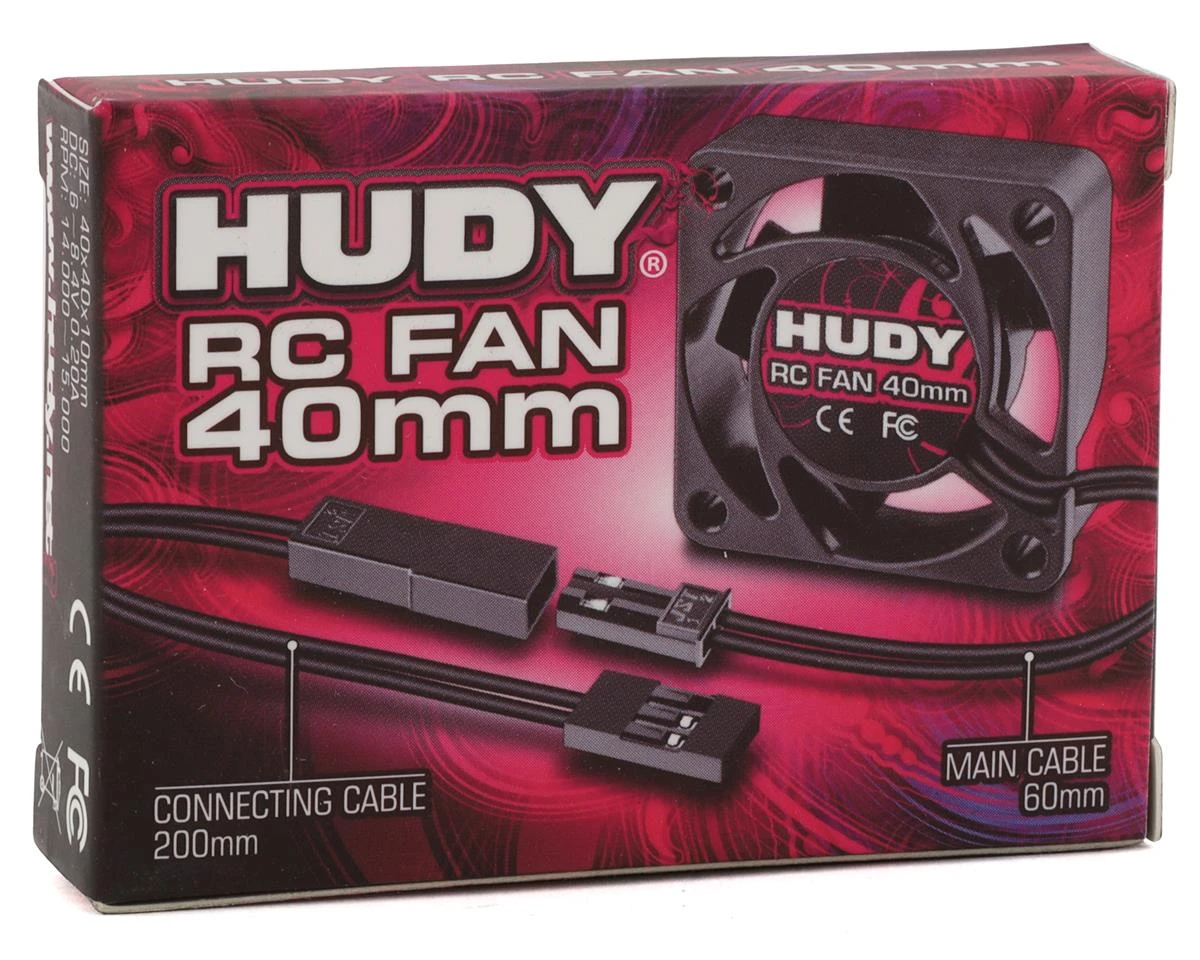 Hudy 40mm Brushless Cooling Fan W/Internal Soldering Tabs 3 Hudy 40mm Brushless Cooling Fan W/Internal Soldering Tabs - Image 3