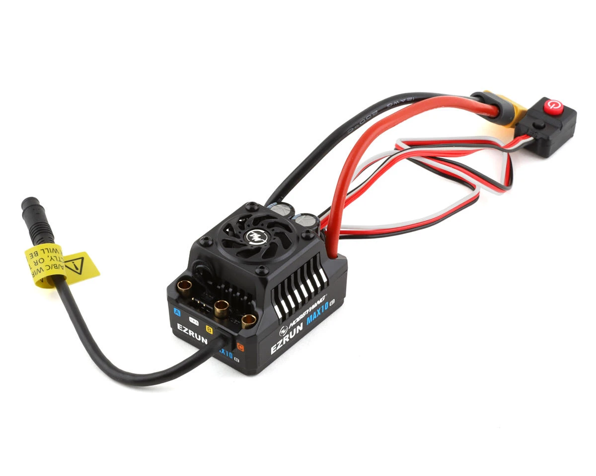 Hobbywing EZRun MAX10 G2 80 Amp Sensored Waterproof Brushless ESC 1 Hobbywing EZRun MAX10 G2 80 Amp Sensored Waterproof Brushless ESC