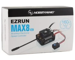 Hobbywing EZRun Max8 G2 Waterproof Brushless ESC W/XT90 Plug -Furitek shop hwa30103203 2