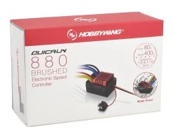 Hobbywing QuicRun 880 Waterproof Dual Brushed Crawling ESC -Furitek shop hwa30120301 2