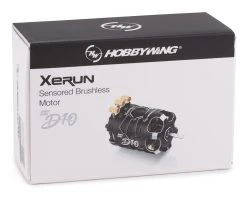 Hobbywing Xerun D10 Drift Brushless Motor (10.5T) (Black) -Furitek shop hwa30401134 3