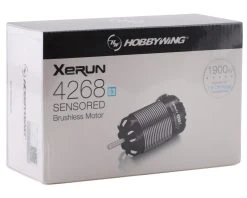 Hobbywing Xerun 4268SD G3 1/8 Scale Sensored Brushless Motor (1900kV) -Furitek shop hwa30401906 2