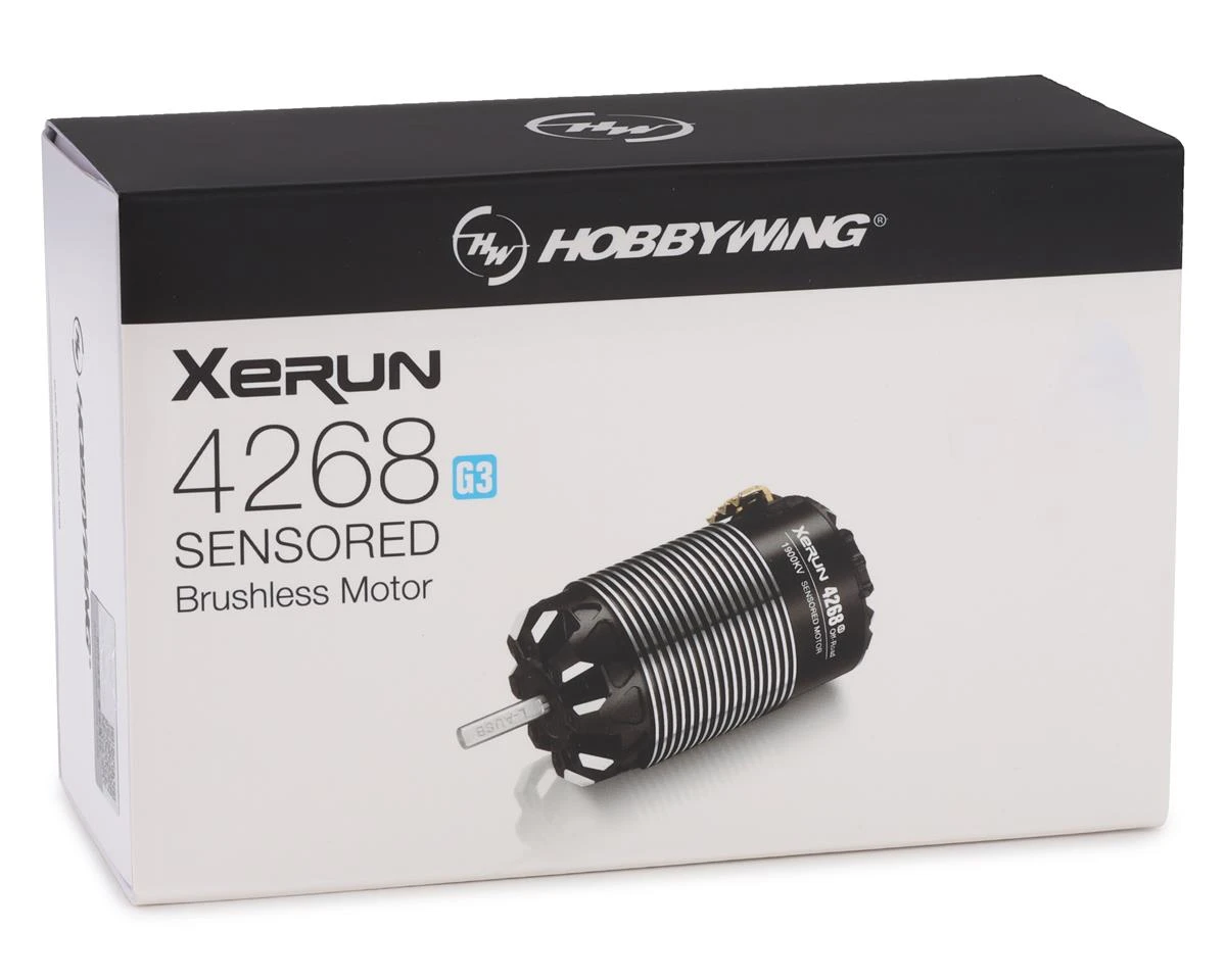 Hobbywing Xerun 4268SD G3 1/8 Scale On-Road Sensored Brushless Motor (2000kV) 4 Hobbywing Xerun 4268SD G3 1/8 Scale On-Road Sensored Brushless Motor (2000kV) - Image 4