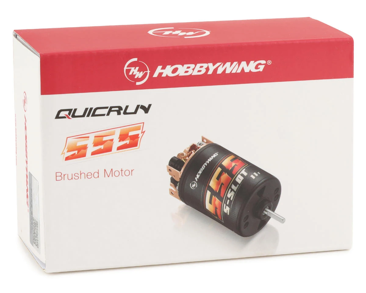 Hobbywing Quicrun Brushed 555 Motor (11T) 3 Hobbywing Quicrun Brushed 555 Motor (11T) - Image 3