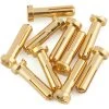 LRP 4mm Gold Works Team Bullet Connectors (10)