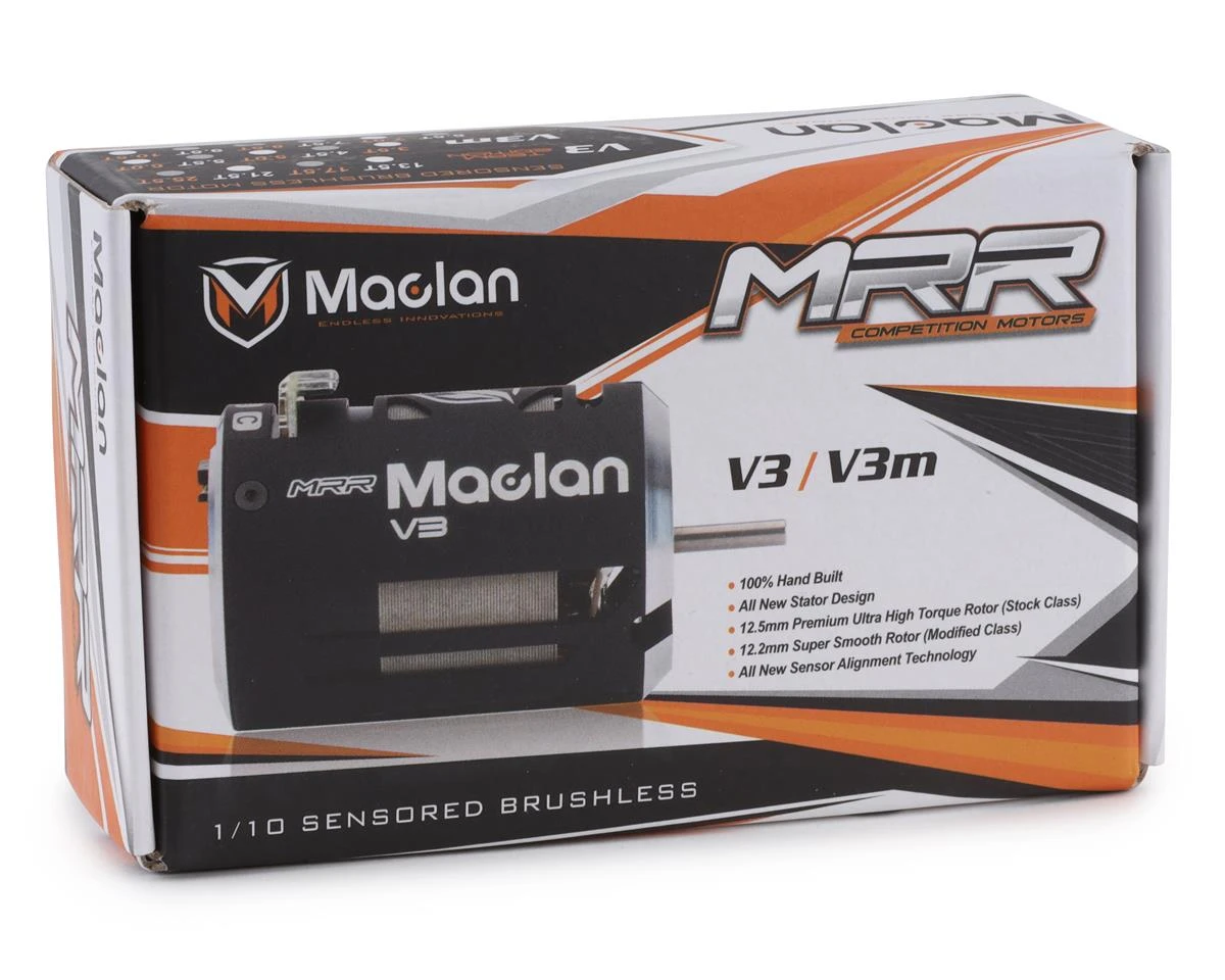 Maclan MRR V3m Competition Sensored Modified Brushless Motor (9.5T) 4 Maclan MRR V3m Competition Sensored Modified Brushless Motor (9.5T) - Image 4