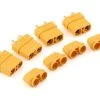 Maclan XT90 Connectors (4 Female) (Yellow)
