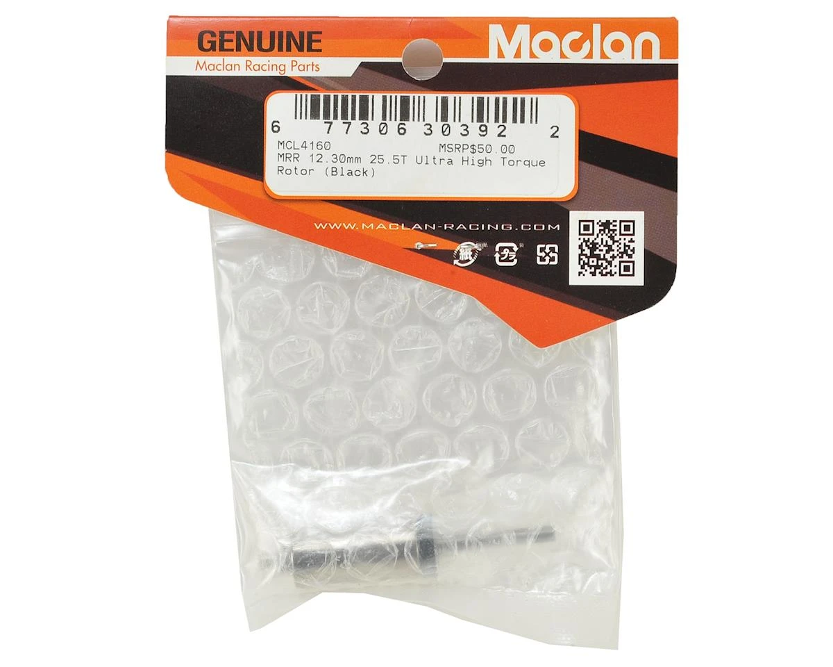 Maclan MRR 12.30mm 25.5T Ultra High Torque Rotor (Black) 2 Maclan MRR 12.30mm 25.5T Ultra High Torque Rotor (Black) - Image 2