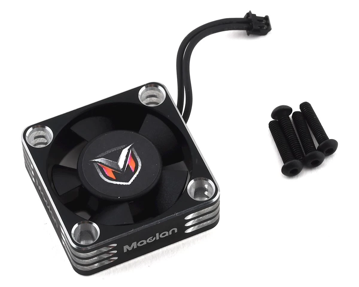 Maclan 30mm Aluminum Hurricane Series HV ESC Fan 1 Maclan 30mm Aluminum Hurricane Series HV ESC Fan