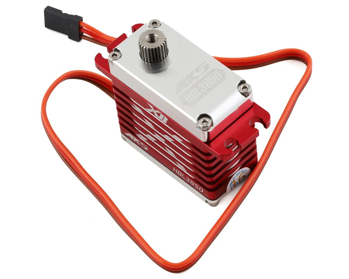 MKS Servos X8 HBL3850 Brushless Metal Gear High Torque Digital Servo 1 MKS Servos X8 HBL3850 Brushless Metal Gear High Torque Digital Servo
