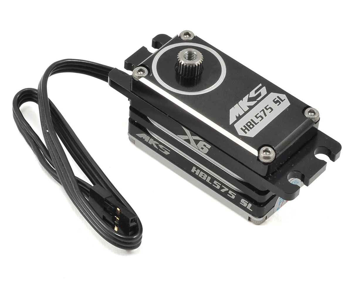 MKS Servos X6 HBL575SL Brushless Titanium Gear Low Profile Digital Servo (High Voltage) 1 MKS Servos X6 HBL575SL Brushless Titanium Gear Low Profile Digital Servo (High Voltage)