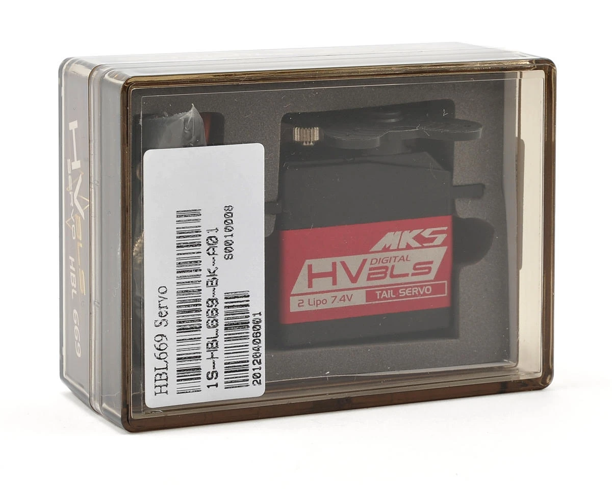 MKS Servos HBL669 Brushless Titanium Gear High Speed Digital Tail Servo (High Voltage) 3 MKS Servos HBL669 Brushless Titanium Gear High Speed Digital Tail Servo (High Voltage) - Image 3