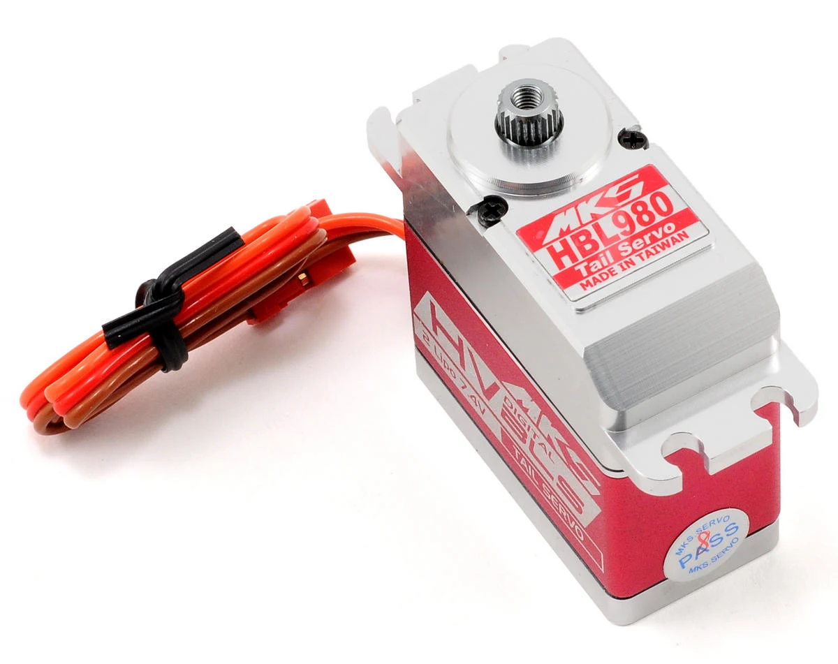 MKS Servos HBL980 Brushless Titanium Gear High Speed Digital Servo (High Voltage) 1 MKS Servos HBL980 Brushless Titanium Gear High Speed Digital Servo (High Voltage)