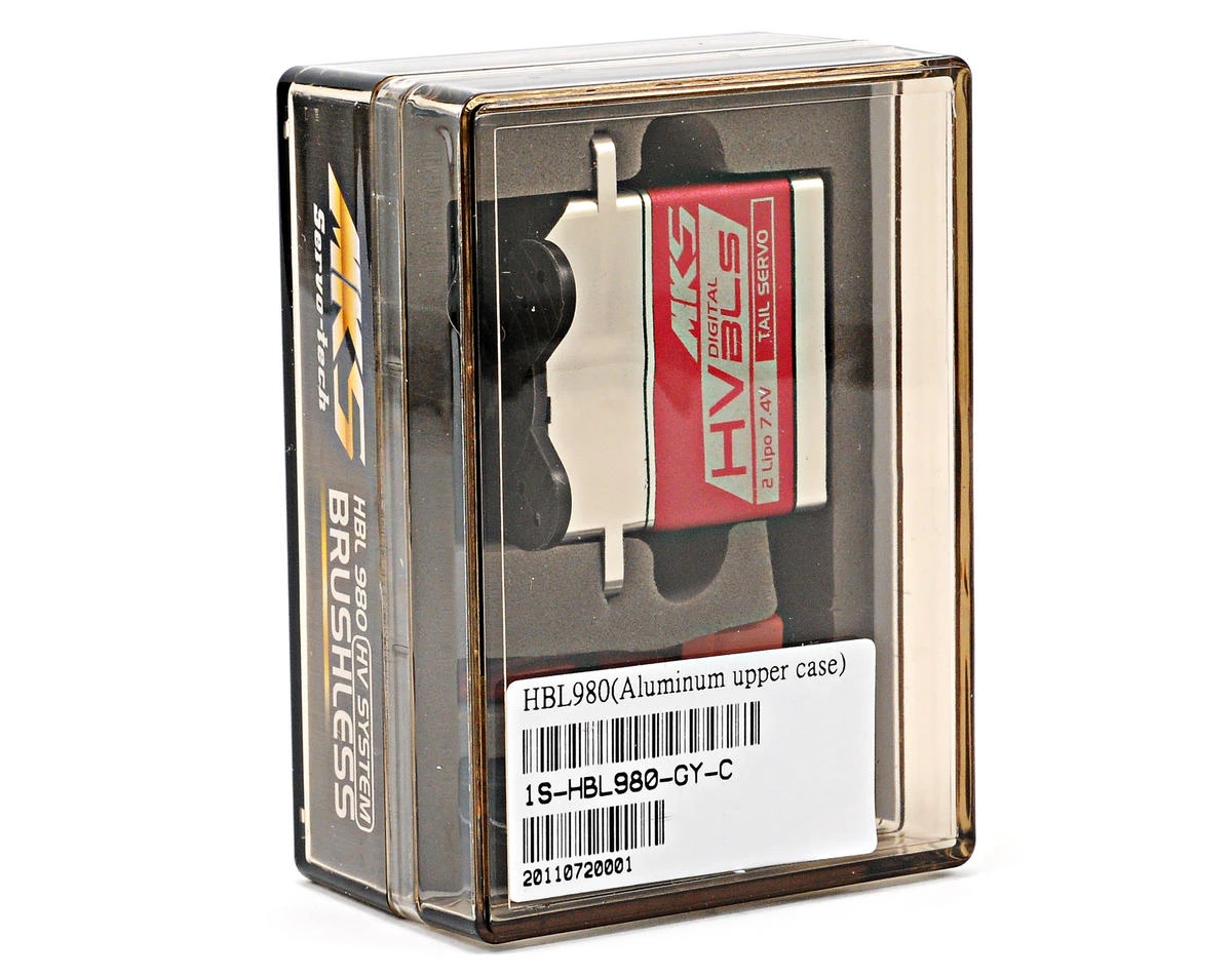 MKS Servos HBL980 Brushless Titanium Gear High Speed Digital Servo (High Voltage) 3 MKS Servos HBL980 Brushless Titanium Gear High Speed Digital Servo (High Voltage) - Image 3